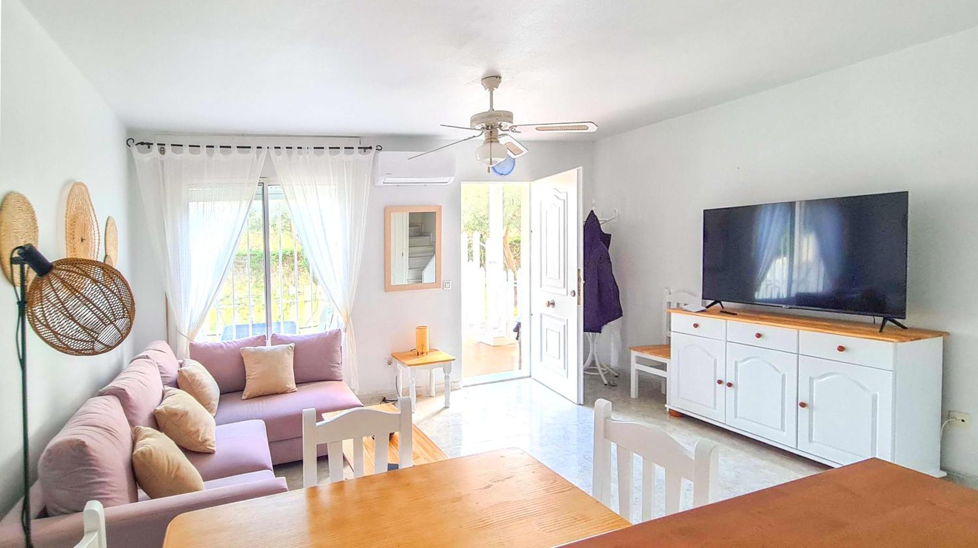 Garden Vistas. Hermoso Duplex Con Patio, Solarium Y Piscina. Vera Kültér fotó