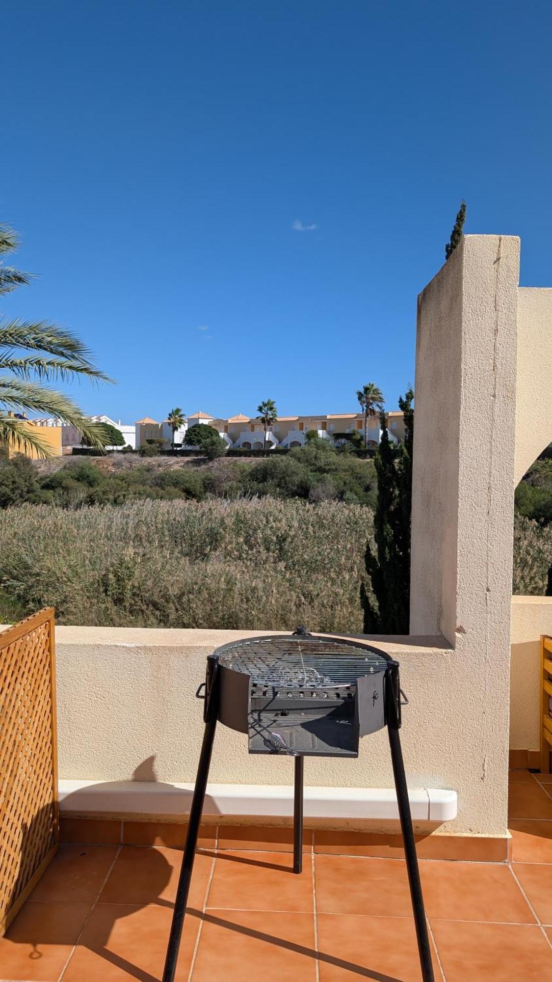Garden Vistas. Hermoso Duplex Con Patio, Solarium Y Piscina. Vera Kültér fotó
